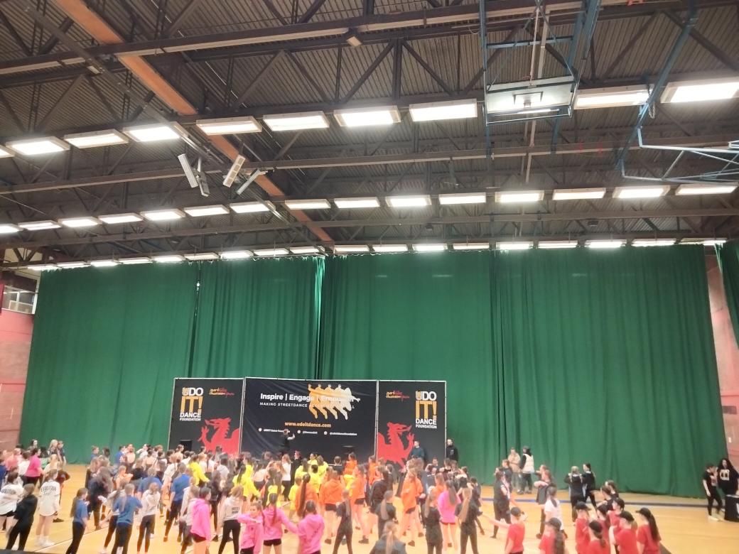 Croesype's tweet photo. They're all having a great time at the UDOIT National Dance Championships, taking part in workshops and watching some fantastic dances @croesyschool @CroesyDoWKS3 https://t.co/swZLqXKKsS