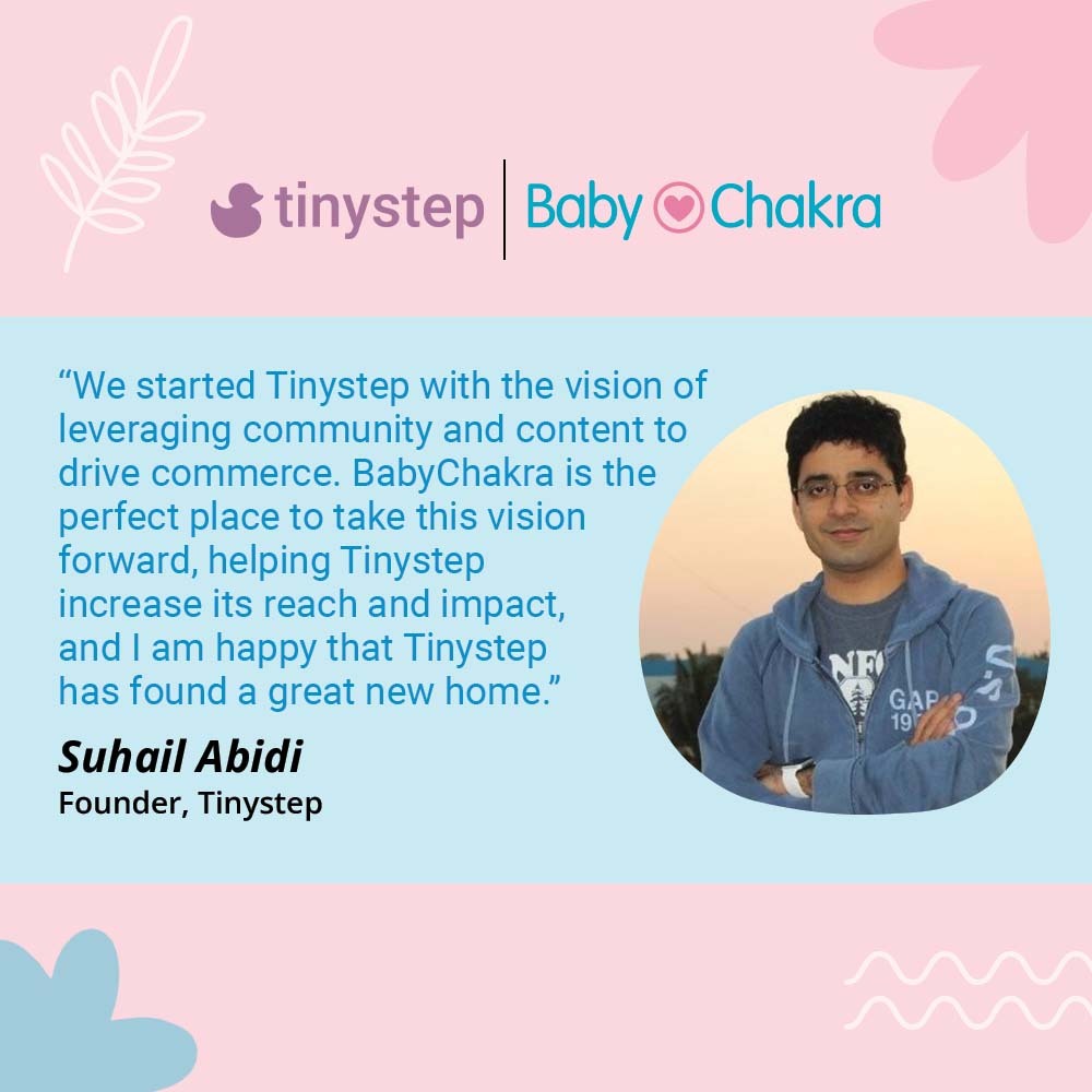 GoTinystep's tweet photo. The news is out! We’re thrilled to announce that Tinystep, one of India's strongest regional parenting networks, is now a part of the @BabyChakra &amp; Good Glamm Group fam! We have come together to build India’s largest Mother-Baby platform. #BabyChakra #Tinystep #GoodGlammGroup https://t.co/gRV5WWRZh9
