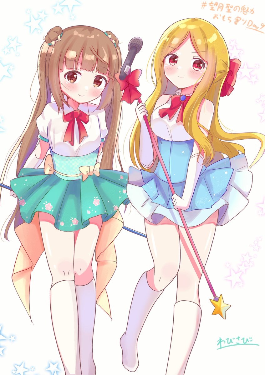 「#望月聖🌕
#望月聖の魅力おもち寄り
#望月聖の歌声はきっと届く
9日目です!」|わびさび🍒のイラスト