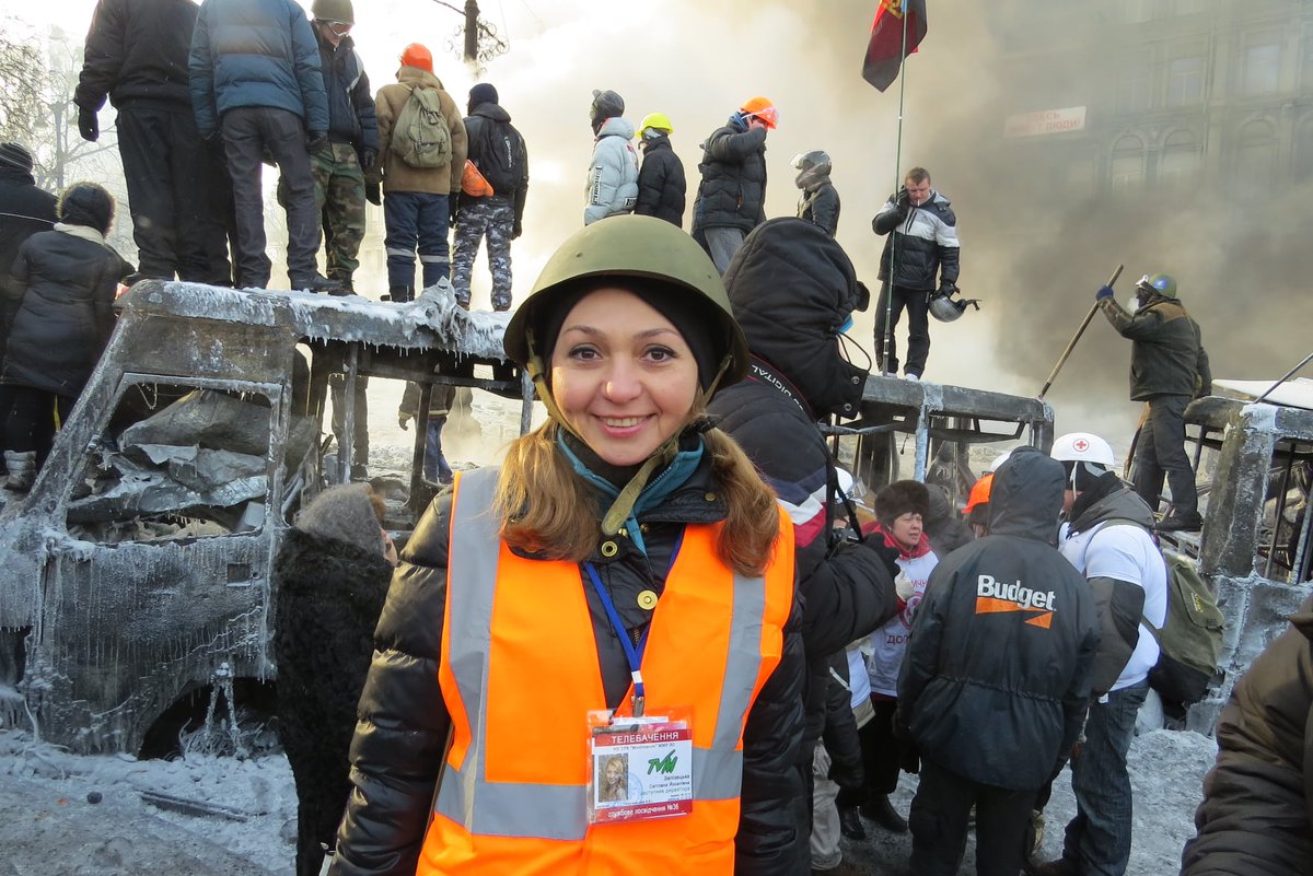 AKurkov's tweet photo. In Melitopol aged father of journalist Svetlana Zalizetska was taken hostage by probably FSB people. They say they will release him only if Svetlana gives herself up. She is not in Melitopol anymore. https://t.co/9MDLdKTial