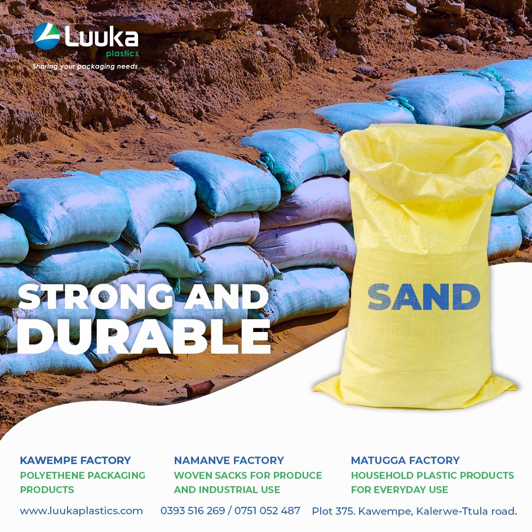 LuukaPlastics's tweet photo. Safely pack your commodities during long-term storage and transportation with our light weight reusable woven sacks.

#Yourpackagingpartner https://t.co/dxa4rifeQn