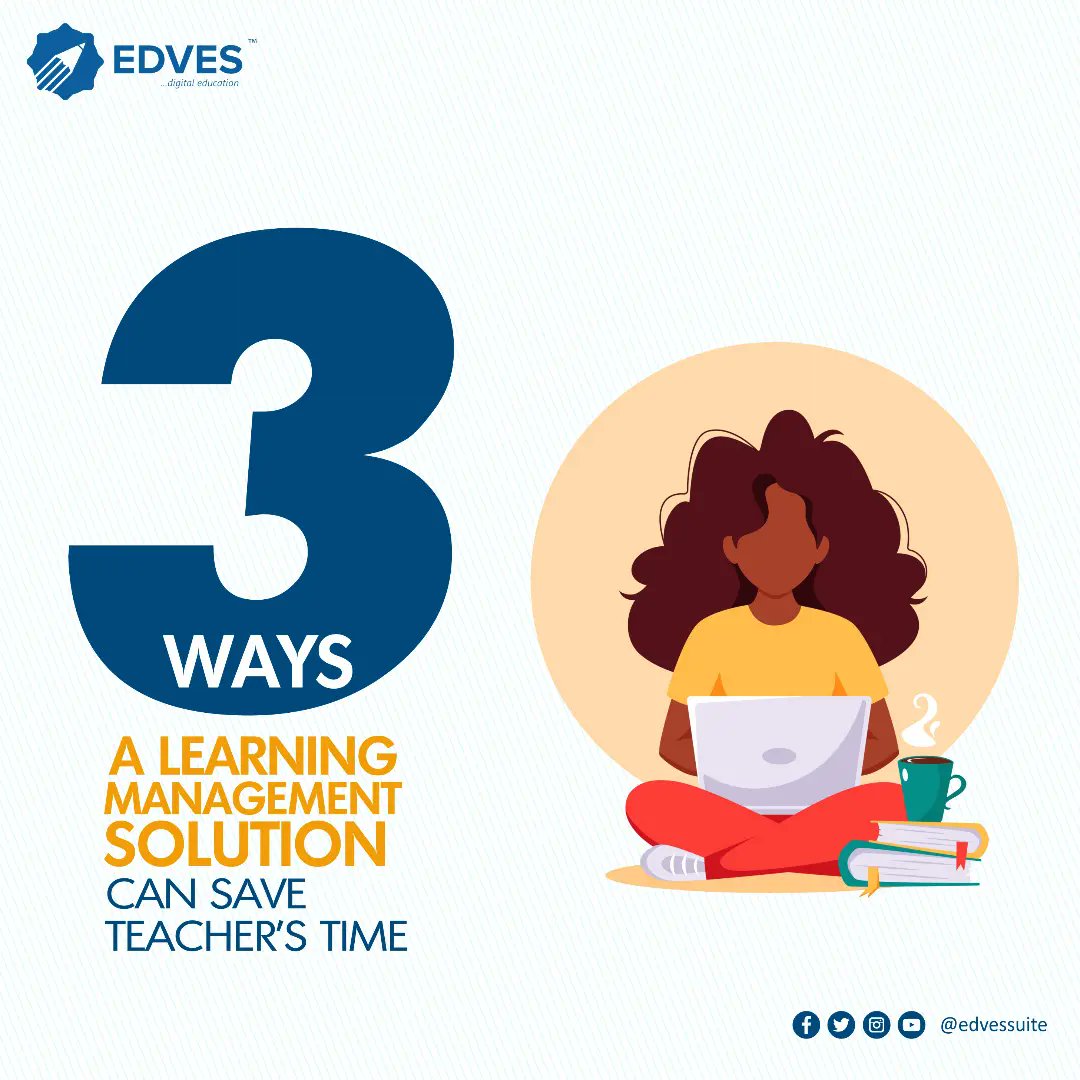 EdvesSuite's tweet image. Check out this post to see how a learning management system can help you properly manage your time as an educator or teacher.

#learningmanagementsystem #technology #digitizedlearning #edtech #edvesmobileapp #techsolutions #educators #teachers #k12 #schoolmanagementsystem
