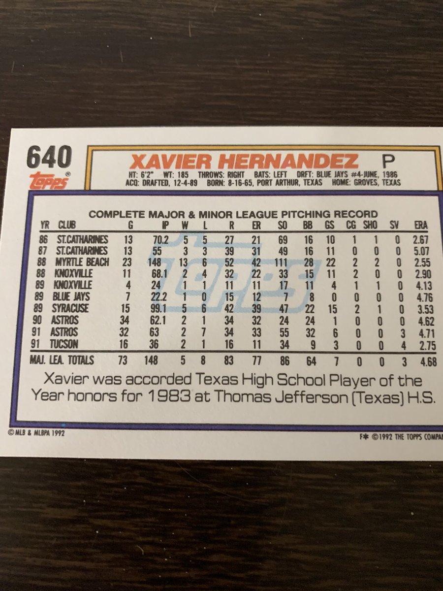 ImJimR87's tweet photo. #RandomBaseballCard https://t.co/53qnd8NKg5