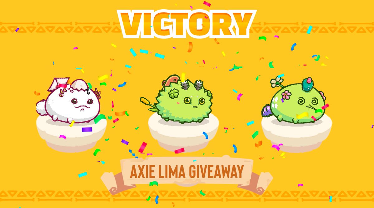 Axie Team Fast Giveaway ⚡️
Winner announcement in 24 hours 🚨

Retweet and Follow <a href="/ElprofeSergioo/">Profe Sergio</a>  <a href="/AzarianTV/">Azarian</a> @JayBeMusic10 <a href="/peibolter/">Peiboll</a> @Jonyrv98 @alirio_roldan_c <a href="/Feru_TV/">Feru</a> <a href="/SrNearly/">SrNearly.ron</a> <a href="/JosedelosRiosTw/">JoseleGaming</a> @ElPirataGG 

Axie Spain Content Creators 🇪🇸🤝