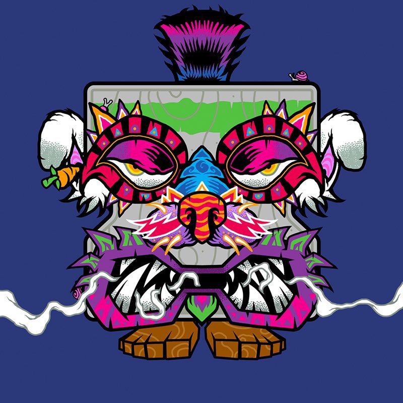 thehejz's tweet photo. Those @totemsnft by famous @fluzzah and @aeikoe from @Depthcore hit hard! Be sure to join discord to check what the gang is cooking. Love the art and vibes - coming in hot! Join while it’s still early. https://t.co/ZRr9vUAh3Q