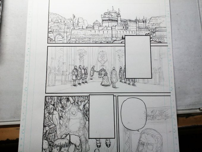 ペン入れ終わらねぇ 