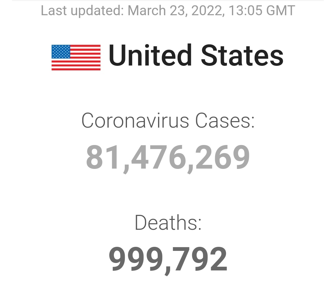 TLangley99's tweet image. The #GOP🇷🇺 GQP sponsored Trump virus response, of antiMaskVaxer freedumbs, "it's no more serious than a cold" lies,
 left 🇺🇲 with a legacy of👇🏼
👉 suffering, sickness, death and destruction.🤦‍♂️🤦
#GOPBetrayedAmerica 
#GOPLiesAboutEverything 
#GOPMustGo