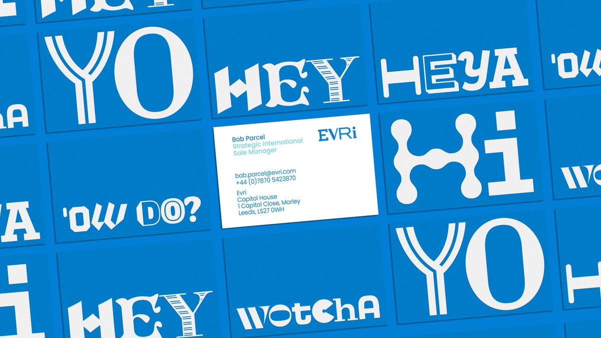 Design_Week's tweet photo. How Hermes rebranded as Evri with an ever-changing logo:
https://t.co/PmiEYorsXG https://t.co/qGjLHU55as