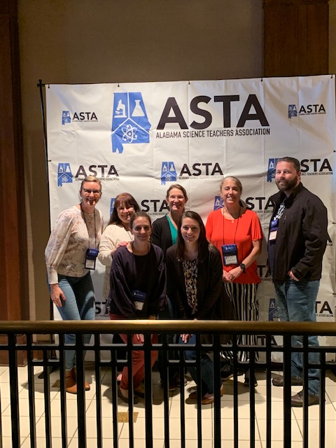 astascience's tweet photo. Just a few of AL star educators🤩 #ASTA22STEM https://t.co/GV5rBQsG7v