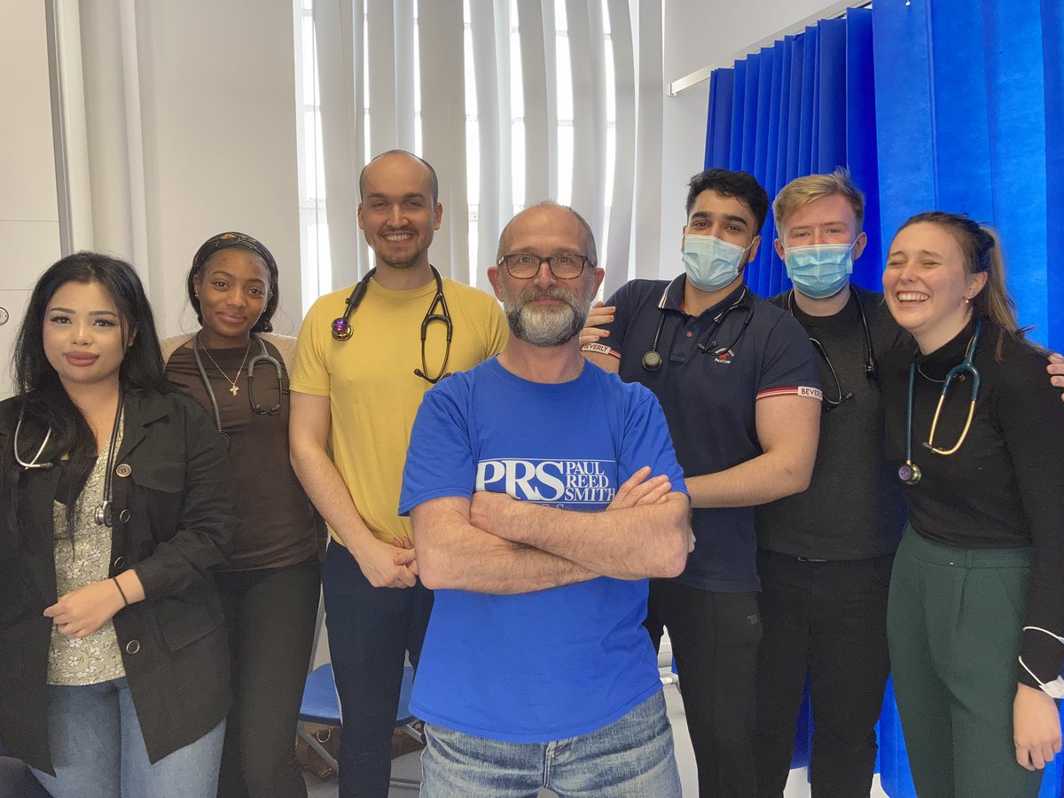 Meducate2's tweet photo. What a fantastic day working with this lovely cohort of 1st year Physician Associate students at Chester University. Today G.I and thyroid examinations… #physicianassociatestudents #associateclinicaleducators #meducateacademy #Chesteruniversity https://t.co/PPVde8Dequ
