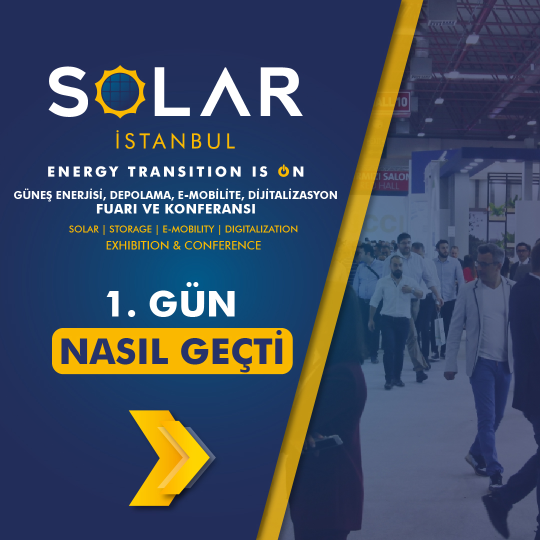 SolarIstanbul's tweet image. Solar İstanbul'un 1.Gününde Olanlar..

#solarfuarı #solaristanbul #solaristanbulfuarı #solaristanbulkonferans #solarkonferans #solar #solarexpo