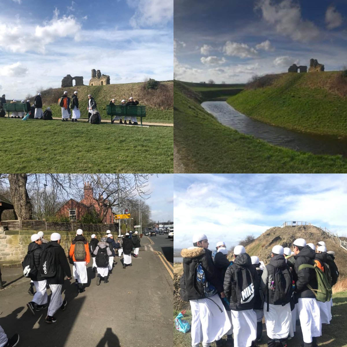 In relation with our school's history lessons, our year 7 students had an exciting and informative visit to Sandal Castle in Wakefield.

Sandal Castle is a ruined medieval castle in Sandal Magna, a suburb of the city of Wakefield in West Yorkshire, England, overlooking the River.