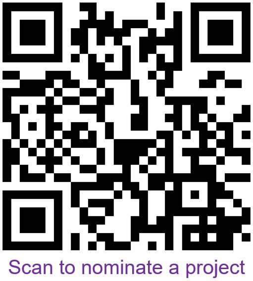 Remember you can nominate a project by emailing CP_@Justice.gov.uk or by scanning the QR Code below