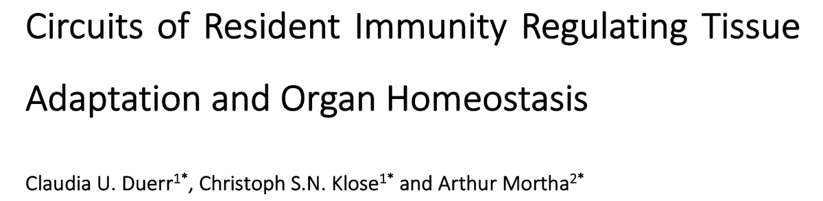 Arthur Mortha (@nkg2d1) on Twitter photo Claudia Duerr <a href="/DuerrLab/">Duerr Lab</a> Christoph Klose and yours truly are happy to distract your attention to this wonderful collection of articles. Please enjoy! <a href="/FrontImmunol/">Frontiers - Immunology</a> #openaccess
Circuits of Resident Immunity Regulating Tissue Adaptation and Organ Homeostasis frontiersin.org/research-topic… Claudia Duerr <a href="/DuerrLab/">Duerr Lab</a> Christoph Klose and yours truly are happy to distract your attention to this wonderful collection of articles. Please enjoy! <a href="/FrontImmunol/">Frontiers - Immunology</a> #openaccess
Circuits of Resident Immunity Regulating Tissue Adaptation and Organ Homeostasis frontiersin.org/research-topic…