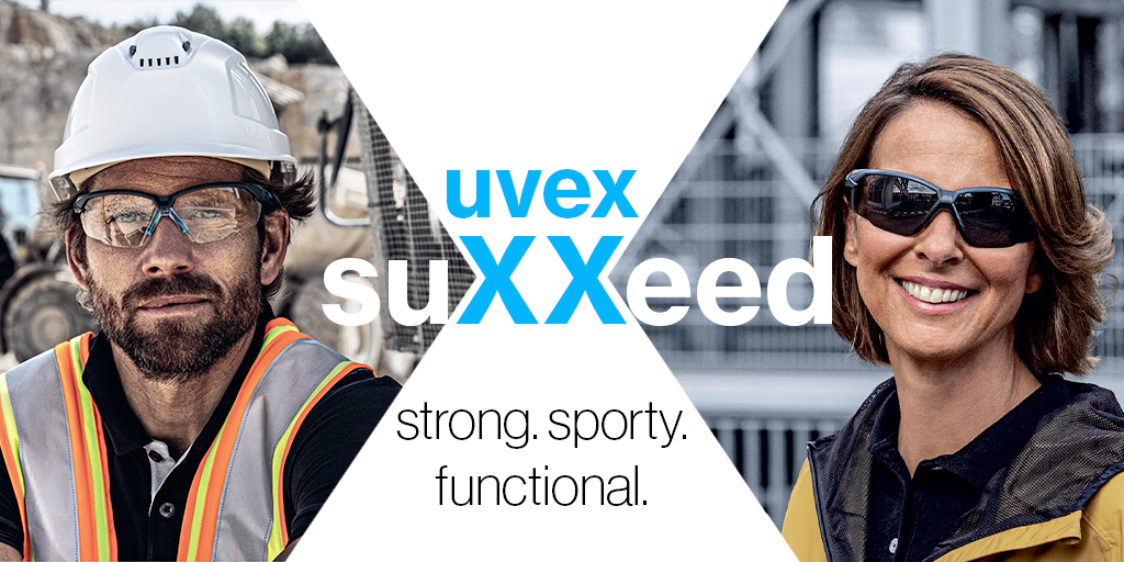 uvex safety group on Twitter "Introducing the NEW uvex suXXeed