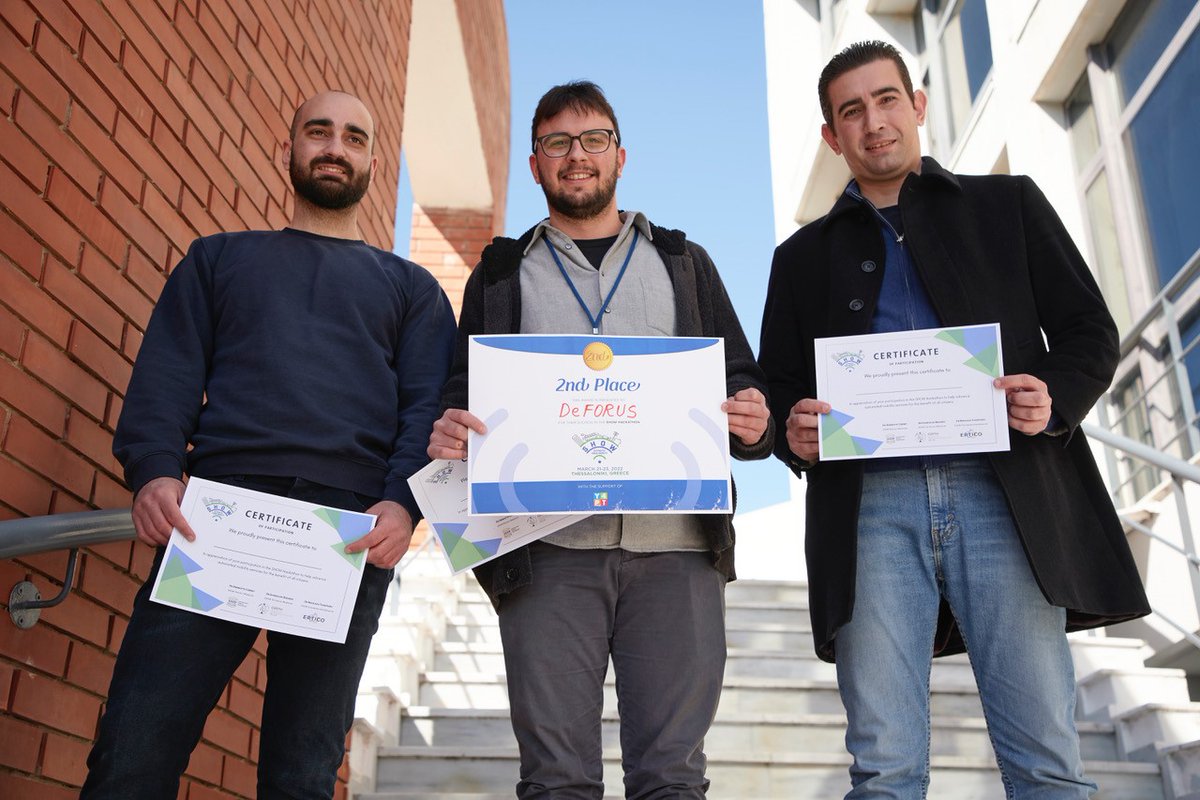 🚀 #showH2020 📡 And the second place goes to ... 🥈 Team "DeFORUS" ... A project for adapting/optimising capacity to handle demand in a flexible way. #Automation #SustainableTransport #StartUp #Innovation