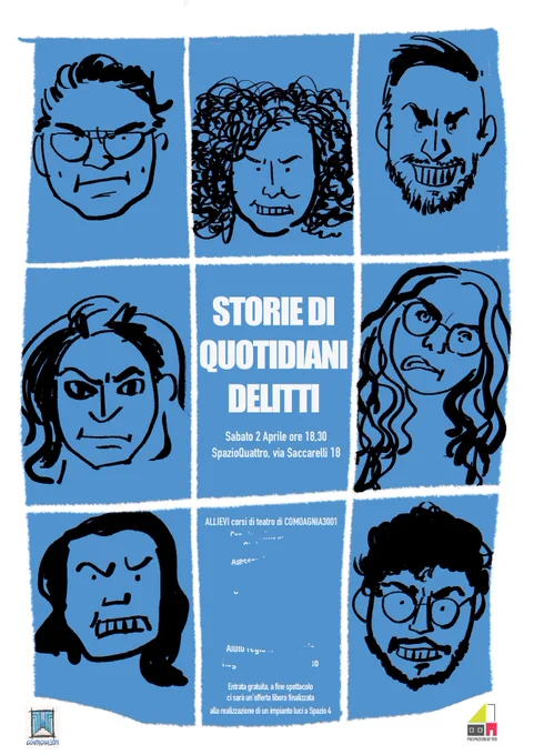 Se siete a Torino al 2 Aprile
Venite a vedere!

ポスター描いたよ! 