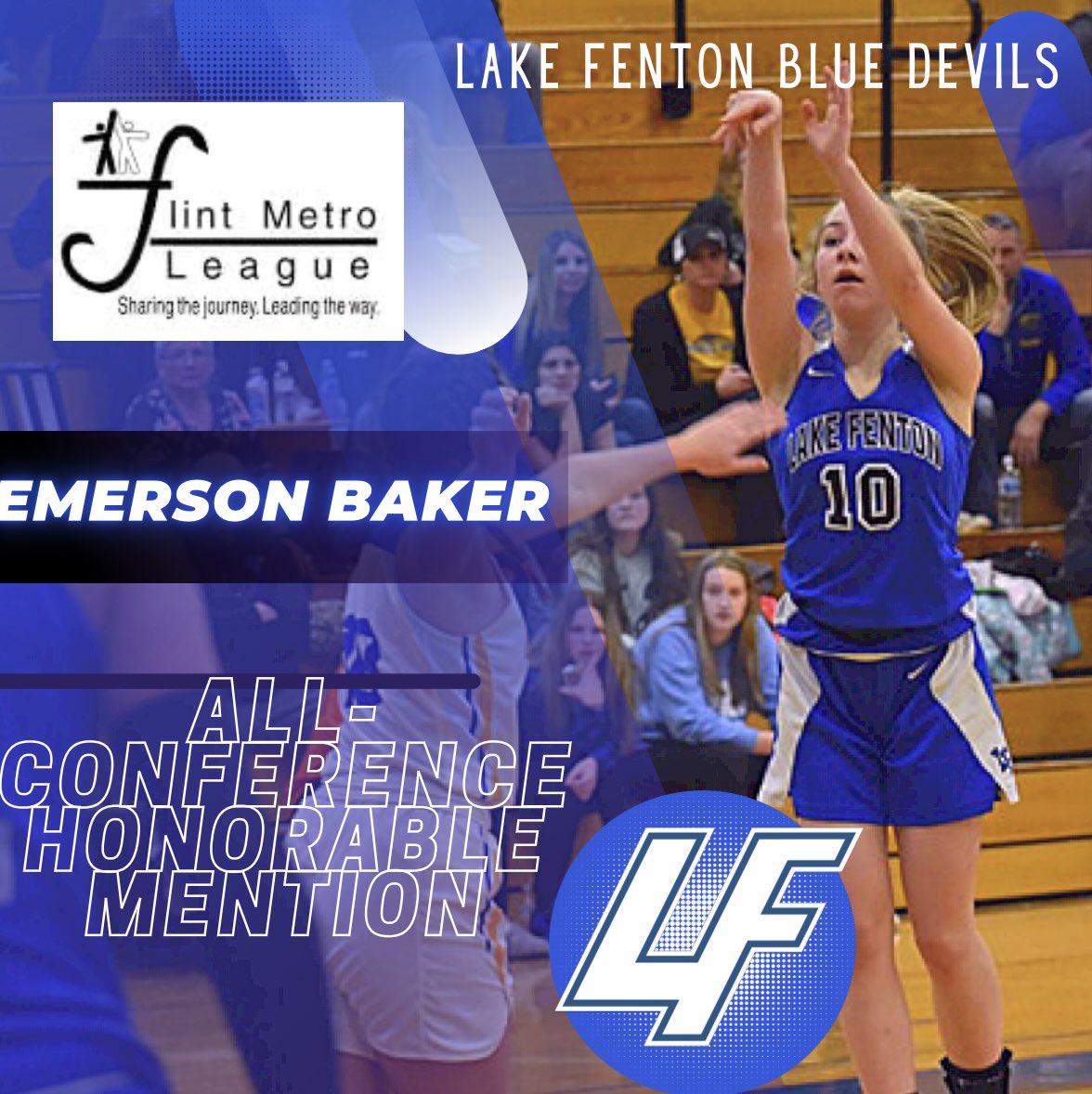 Sophomore, Emerson Baker, our sneaky spark plug!