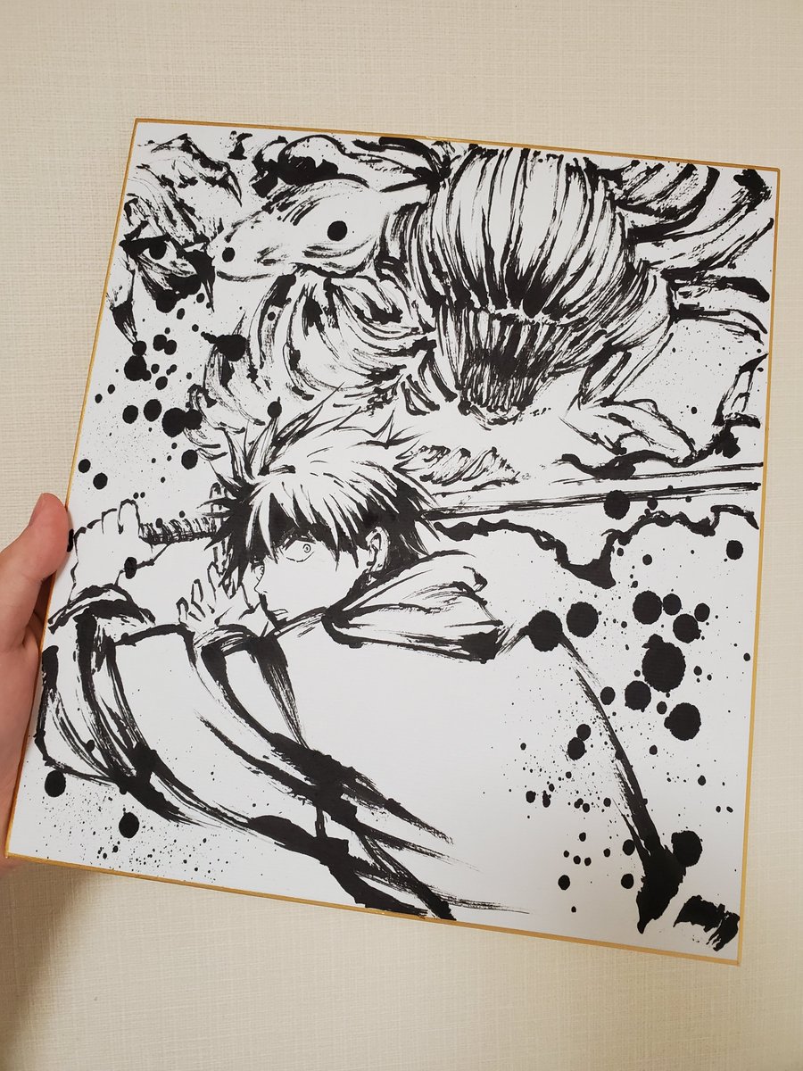 墨絵 「呪術廻戦」

 #呪術廻戦  #JujutsuKaisen 
 #模写  #墨絵  #イラスト 