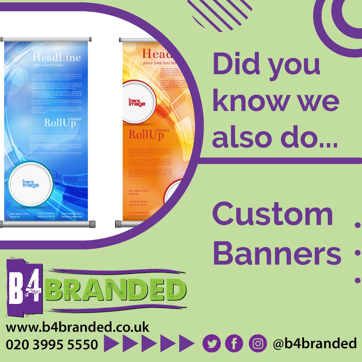 B4_Branded's tweet photo. @B4BrandedDesign
Specialise in Printing Garments, Merchandise, Paper Print &amp; Design for Martial Arts Clubs/Sports Groups/Stag &amp; Hen Party's.
Call 020 3995 5550
https://t.co/038fLzAN79

#b4branded #print #screenprinting https://t.co/nPGN0eGC8E