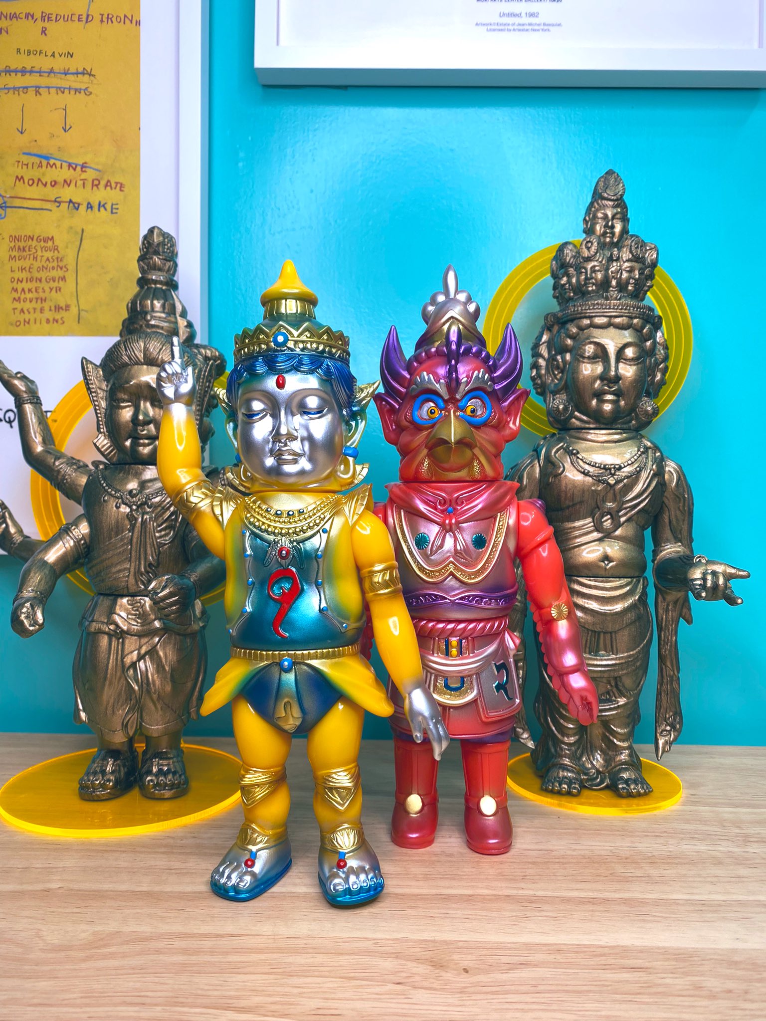 ミロクトイ 仏像戦隊 サレンダーズ シャカッチ カルガルー アスラン 3体セット ミロクトイ 仏像戦隊 サレンダーズ シャカッチ カルガルー