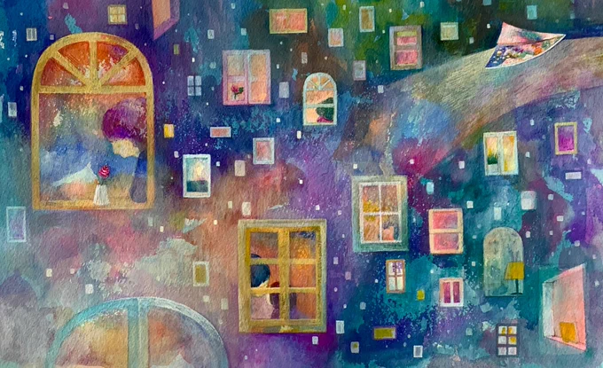 おやすみなさい🌙✨

#イラスト #絵描きさんと繋がりたい #art #ArtistOnTwitter 
