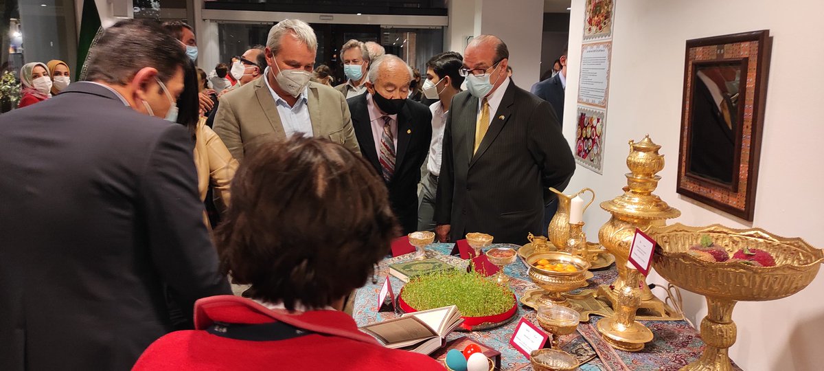 IRANinURUGUAY's tweet photo. Agradeciendo la amabilidad y profesionalidad de #MuHAr, les informamos que el dia de ayer inauguró "la muestra de #Nowruz año nuevo iraní".
Dicha exposición permanecerá abierta al público hasta el 23 de abril en el MuHAr. https://t.co/qCszDrCXXK
