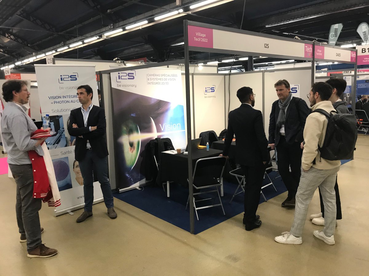 📢 La team i2S est présente au salon <a href="/Techinnov/">Techinnov</a> aujourd’hui au Parc Floral de Paris.
👥Najim Belbachir et Fabrice Dupuy vous attendent sur le stand B16 pour parler #innovation et discuter de vos projets R&amp;D en imagerie.

👇techinnov.events
#innovation #imaging