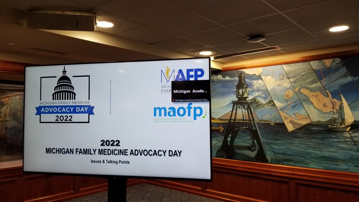 MIFamilyDocs's tweet photo. It's a packed house at Michigan Family Medicine Advocacy Day in downtown Lansing. Family Physicians' message to state legislators: support legislation, policies &amp; initiatives that protect &amp; increase #AccessToCare. #MiFMW #PrimaryCare #FamilyMedicine #HealthyCommunities @MAOFP1 https://t.co/ORU7Ifpabl