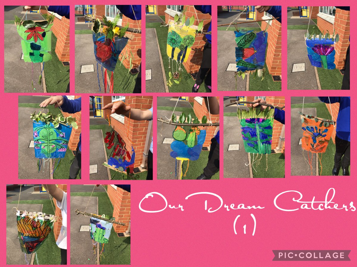 Rosslyn_Park's tweet photo. We have had an amazing morning with Jane @TheRSC  The children have made dream catchers, based around the settings in ‘A Midsummer Night’s Dream.’ Each and every one of the dream catchers is a unique and beautiful creation! @TransformTrust @Nottm_Contemp https://t.co/fWzVlyMzQl