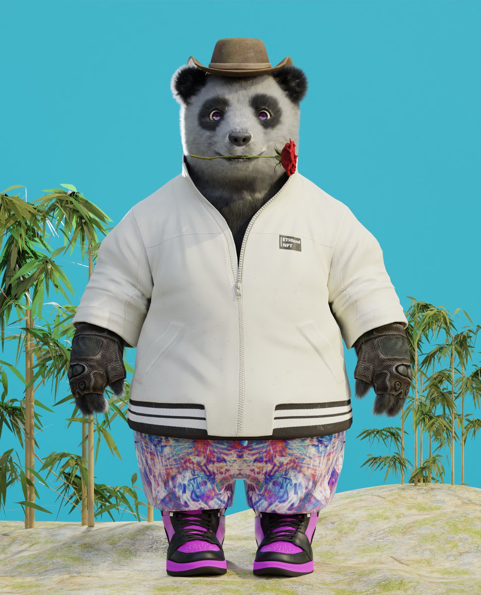 Our new friend #BPETHland

#Etherum #EthereumNFTs #ETH #Crypto #cryptocurrencies #cryptocurrency #art #3dartwork 
#panda #Metaverse