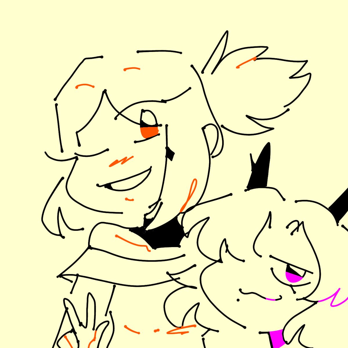 ShiiRebella's tweet photo. Local gremlin and their circus gf are back in town, more news at 8 https://t.co/IQMTYcXhHG
