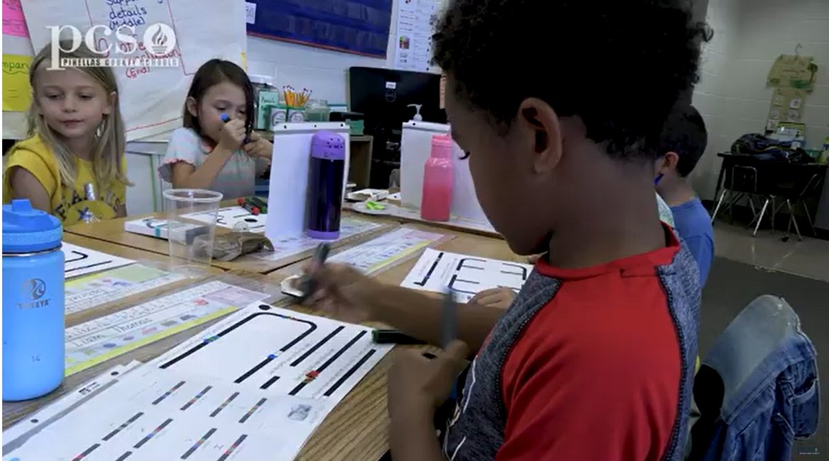 Highland Lakes Elementary 1st graders love exploring coding with <a href="/Ozobot/">Ozobot</a>! Check out the full video here: youtu.be/msgEo9YuSWE

#STEM #coding #codingforkids