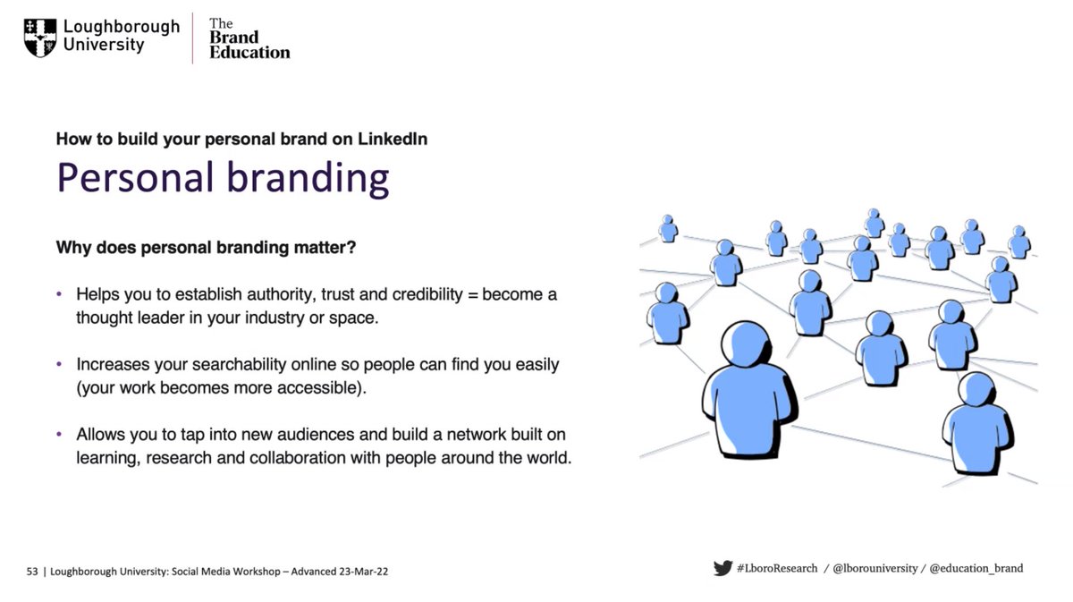 Attended a great workshop today: "Social Media Training for Loughborough University Researchers." Is this Tweet the start of a Twitter presence? #lbororesearch #AcademicTwitter <a href="/lborouniversity/">Loughborough University</a>