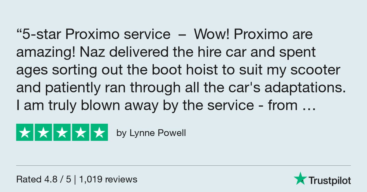 Lynne Powell gave Proximo 5 stars via <a href="/Trustpilot/">Trustpilot</a> trustpilot.com/review/www.pro… #trustpilot