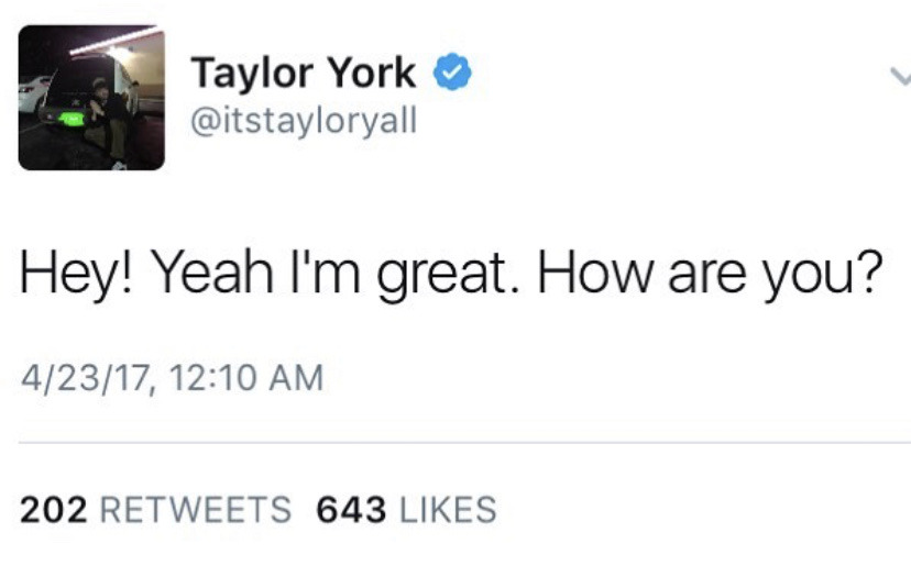 yorkcontent's tweet image. ✨ taylor&apos;s old tweets ✨

~ a thread ~