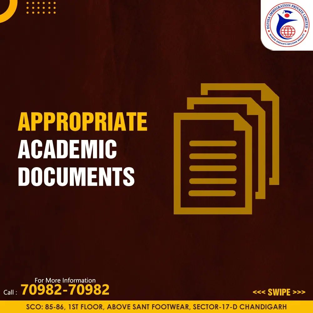 DgVisa's tweet photo. VITAL PARTICULARS FOR A SUCCESSFUL UNIVERSITY APPLICATION:

☑️ Appropriate academic documents
☑️Strong statement of purpose
☑️Skillfully constructed resume
.
.
For more information, call us at: 7098270982
.
.
.
#dgvisaimmigration #dgvisa #immigration #consultants https://t.co/IYeg5zy1vk