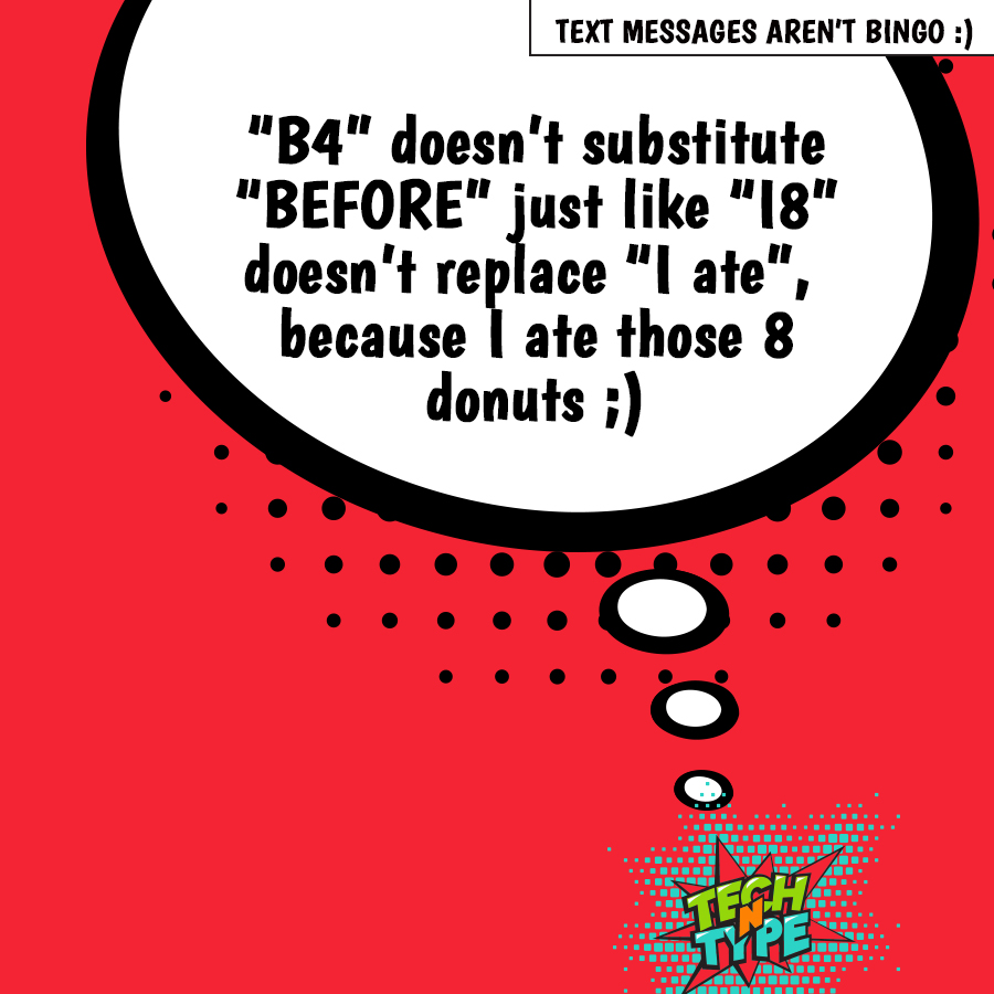 TechNType's tweet photo. You know those texts that you have to spend 10 minutes decrypting it? 😜 📱🍩🍩🍩🍩🍩🍩🍩🍩
#teachingenglish #typing #keyboarding #bestclassroom #teachersofinstagram https://t.co/o33tLM9liq