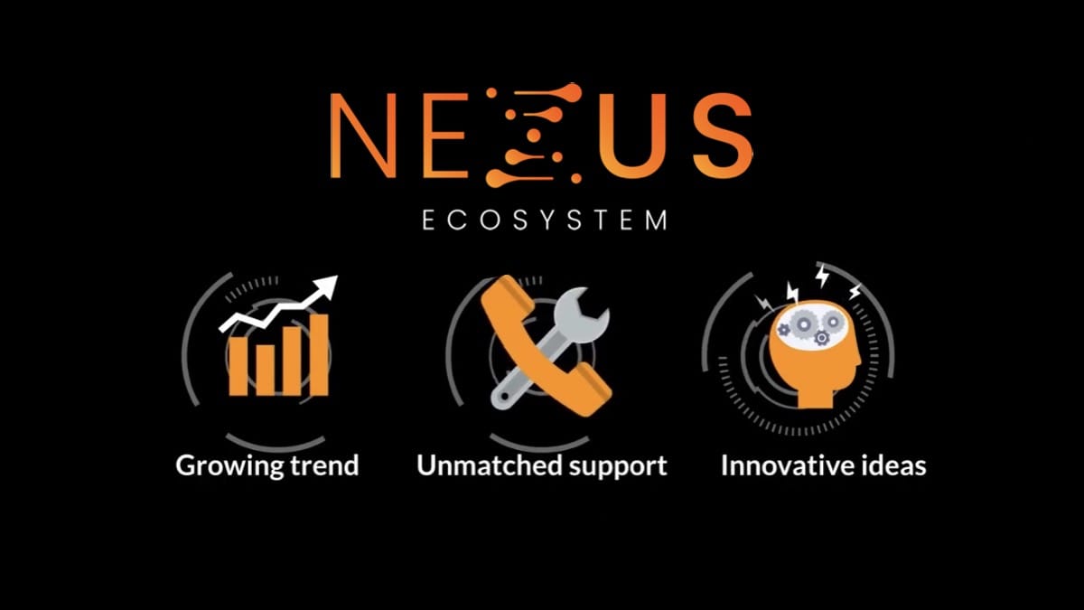 NexusEcosystem's tweet photo. Nexus Ecosystem, a Platform where everyone has access to Unmatched Support, where our team works everyday to innovate💡ideas and an easy platform to see Growing trends in the market. 

Nexus is the ultimate platform where you get all the leverage you need! 🙌

#Nexus #joinusnow https://t.co/vGQDZYQqUN