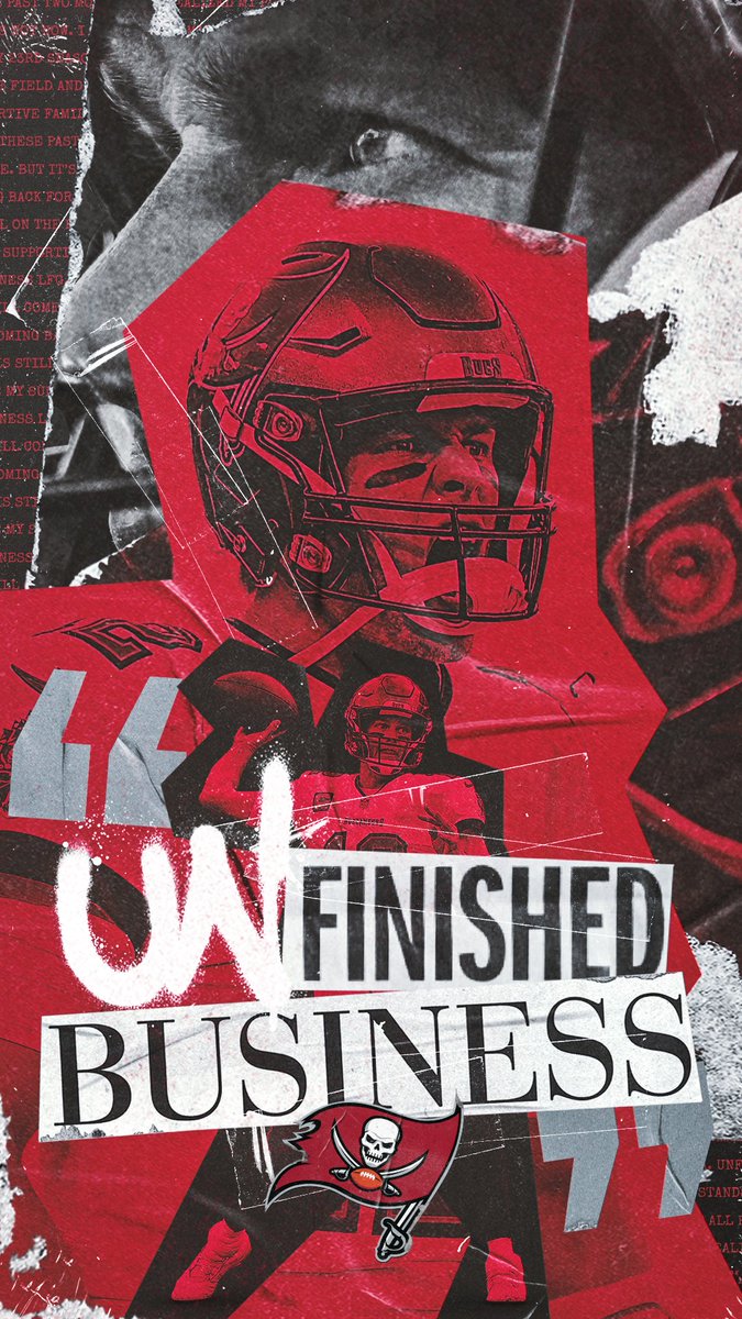 Buccaneers's tweet photo. Unfinished business.

#WallpaperWednesday 📲 https://t.co/XYB5hmIYvZ