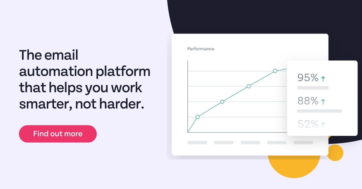 Our email marketing platform lets you see how your audience are viewing your emails, meaning you can tailor your design to suit their screens! Find out more on our website: bit.ly/2JQeJyC