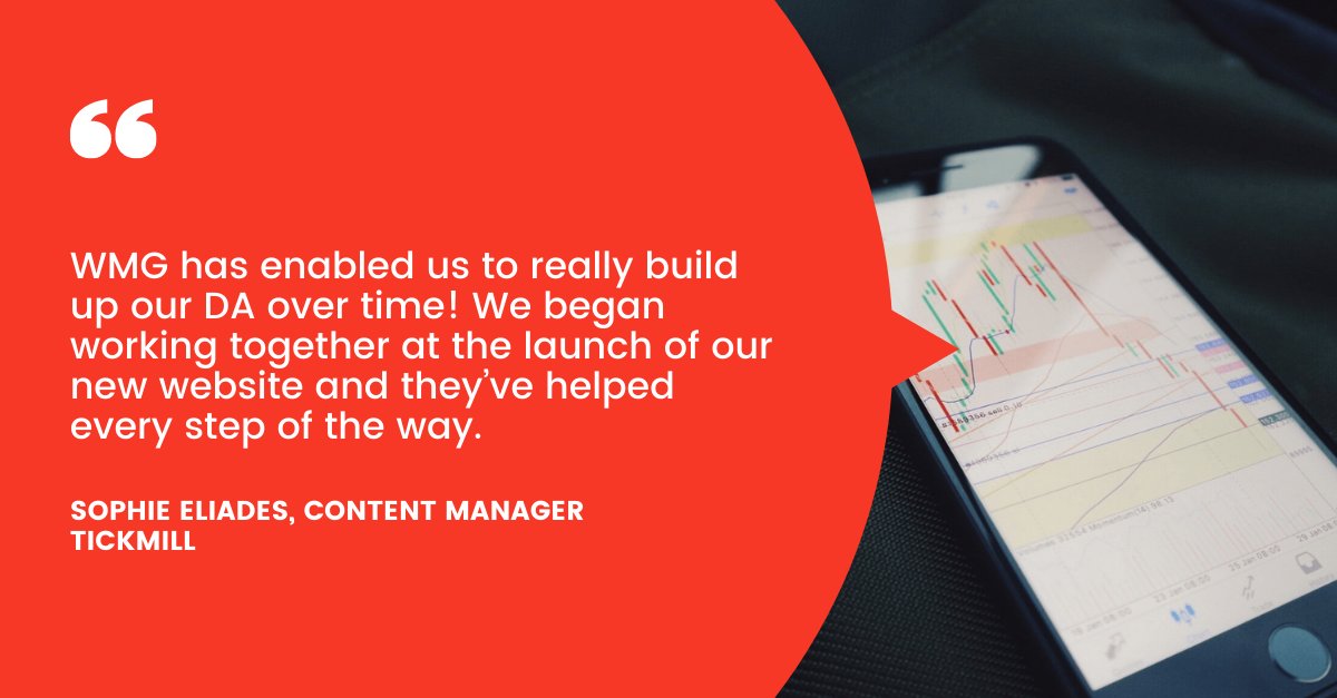 WMGagency's tweet photo. Tickmill were a proven market leader within the Forex industry, but wanted to increase their authority in a volatile landscape. Tackling outreach across 12 territories, they saw a 12.5% increase in Domain Authority. Read the full case study: https://t.co/NqFCGQflch https://t.co/kFFjX1uLoi