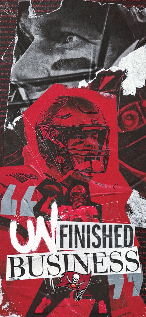 Buccaneers's tweet photo. Unfinished business.

#WallpaperWednesday 📲 https://t.co/XYB5hmIYvZ