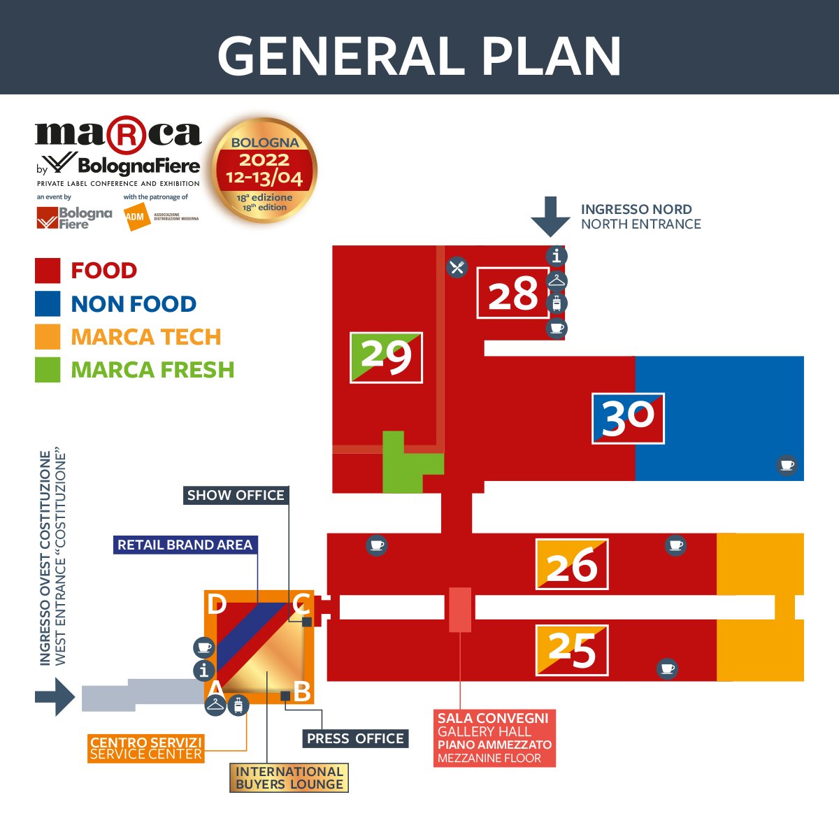 MarcaByBF's tweet photo. Mancano solo tre settimane all’apertura di #MarcaByBF22: quasi 900 aziende del settore #MDD espongono in 5 padiglioni dedicati a #food, #nonfood, #MarcaTech e #MarcaFresh. Acquista subito il biglietto: ▶️ https://t.co/OTuyMfrzu8
#DMO #Retail #privatelabel https://t.co/sriQizLbnF