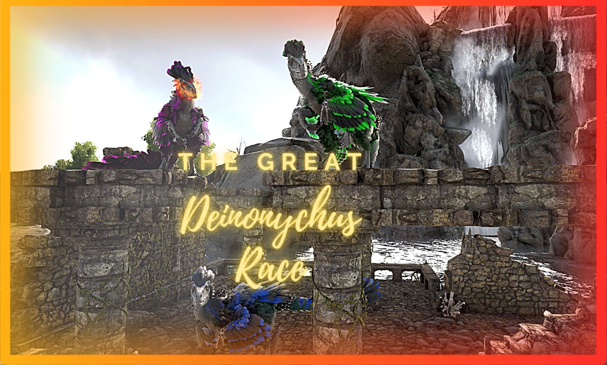 _CVArk's tweet photo. Today's event! Come race deinonychus with us!

Join our discord and come play Ark: Survival Evolved with us! Link in bio or DM for an invite!

#cvark #survivetheark #arkcommunity #pve #gaming #games #gamer #arksurvivalevolved #xbox #windows10 #ark #discord #dino #nitrado https://t.co/T72Wl5RWKm