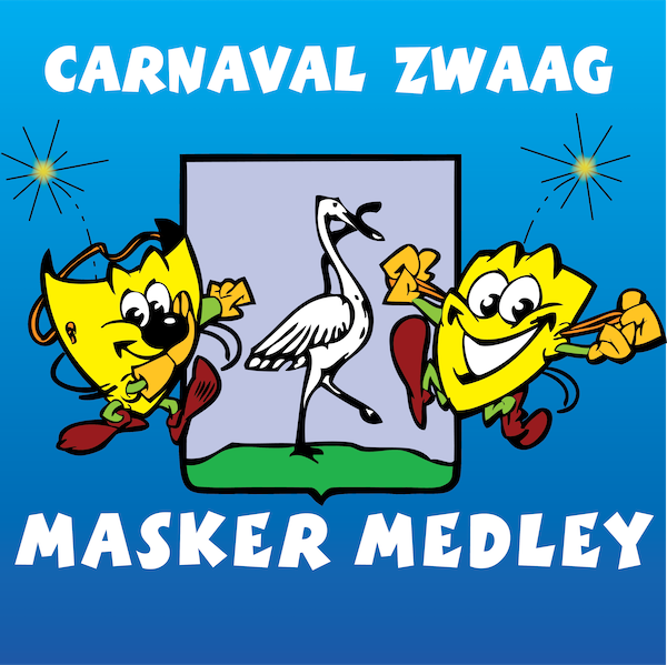 CarnavalZ's tweet photo. Elk jaar komt Het Masker weer met nieuwe muziek, speciaal voor het carnaval in Zwaag. Dit jaar hebben de mannen alles bij elkaar gegooid en eens lekker opgeschud voor een heuse Carnaval Zwaag Medley. Klik snel hier om naar de medley te gaan: https://t.co/SMoGd4FScJ https://t.co/NKphmnlEkj
