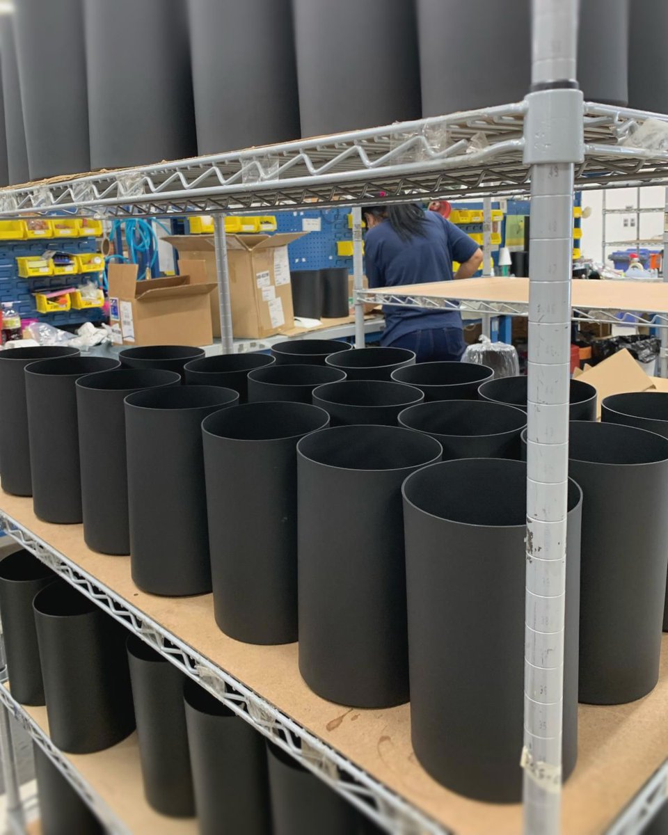 These cylinders will be beautifully illuminating a space soon. Thank you <a href="/megliolighting/">Meglio Lighting Group</a> for the order, we appreciate your business! #lighting #ledlighting #cylinderlighting #led