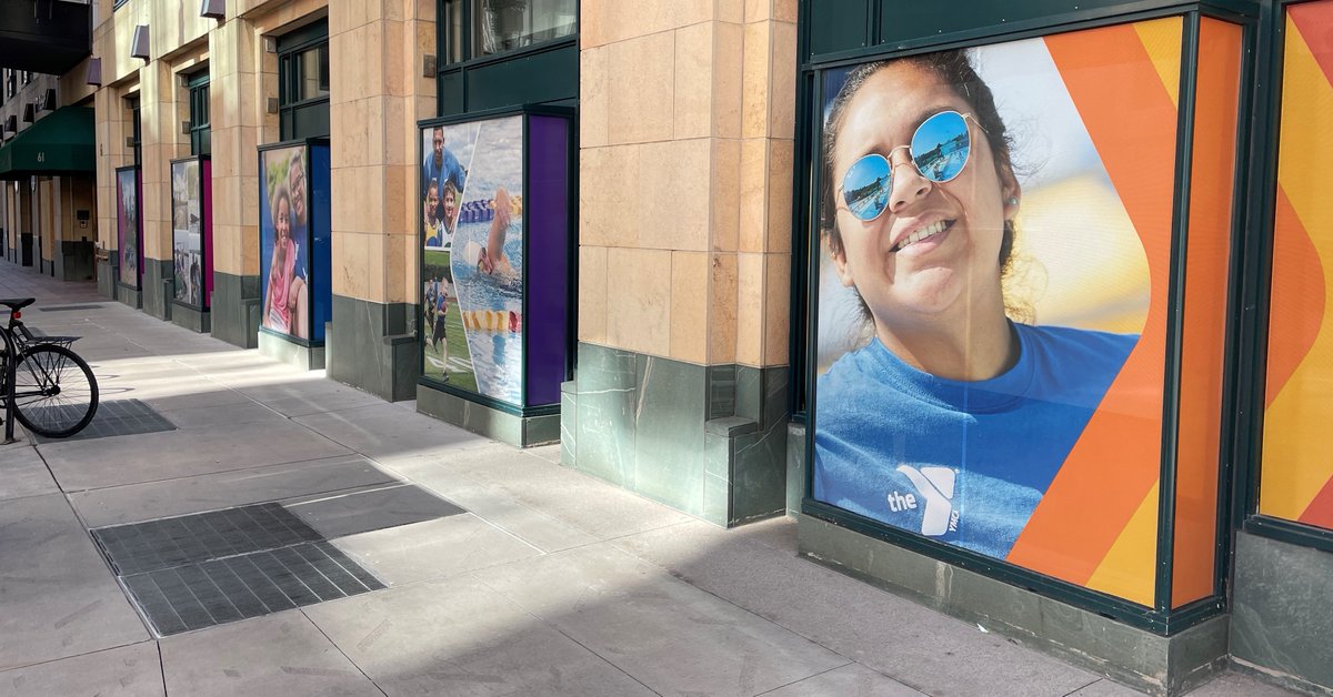 Dolan Printing's unsurpassed dye-sublimation technology positions your brand in a big way — across floors, windows, and walls. dolanprinting.com/services/ #visiblydifferent