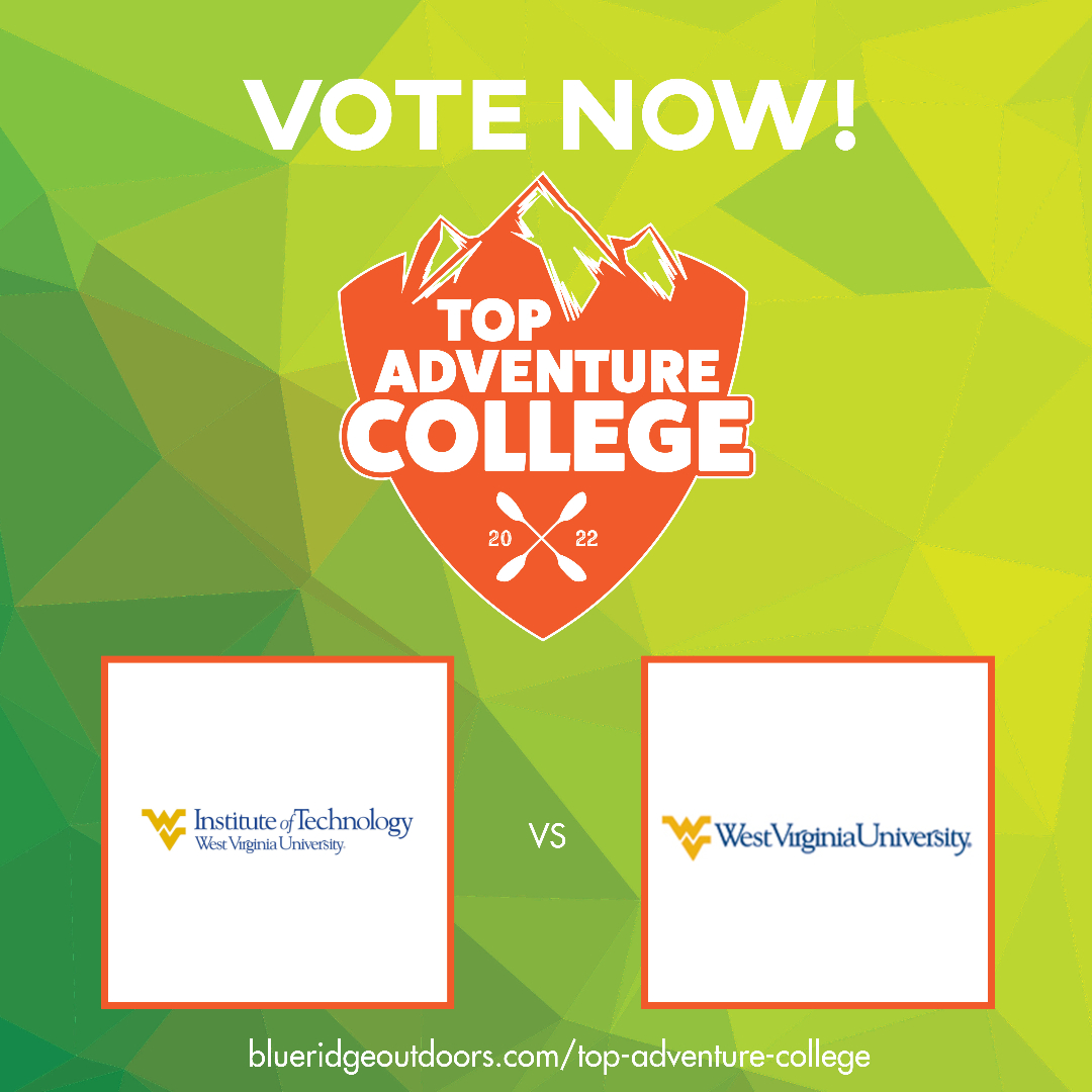GoOutAndPlay's tweet photo. ROUND OF 8: The Top Adventure College Contest is already down to just 8 schools battling it out for the crown๐. Vote here:https://t.co/WXL2gJ879T
@BrevardCollege Vs. @MaryvilleC
@UTKnoxville Vs. @SweetBriaredu
@WestVirginiaU Vs. @WVUTech_WBB
@appstate Vs. @UTChattanooga https://t.co/egsYJGWmBO