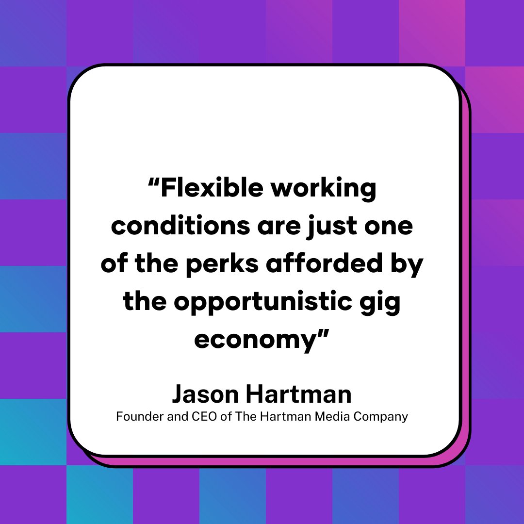 10k_voices's tweet image. The advantage of gig work is its flexibility, which liberates workers from the rigid routines associated with traditional businesses.
#hivemindzone #gigjobs